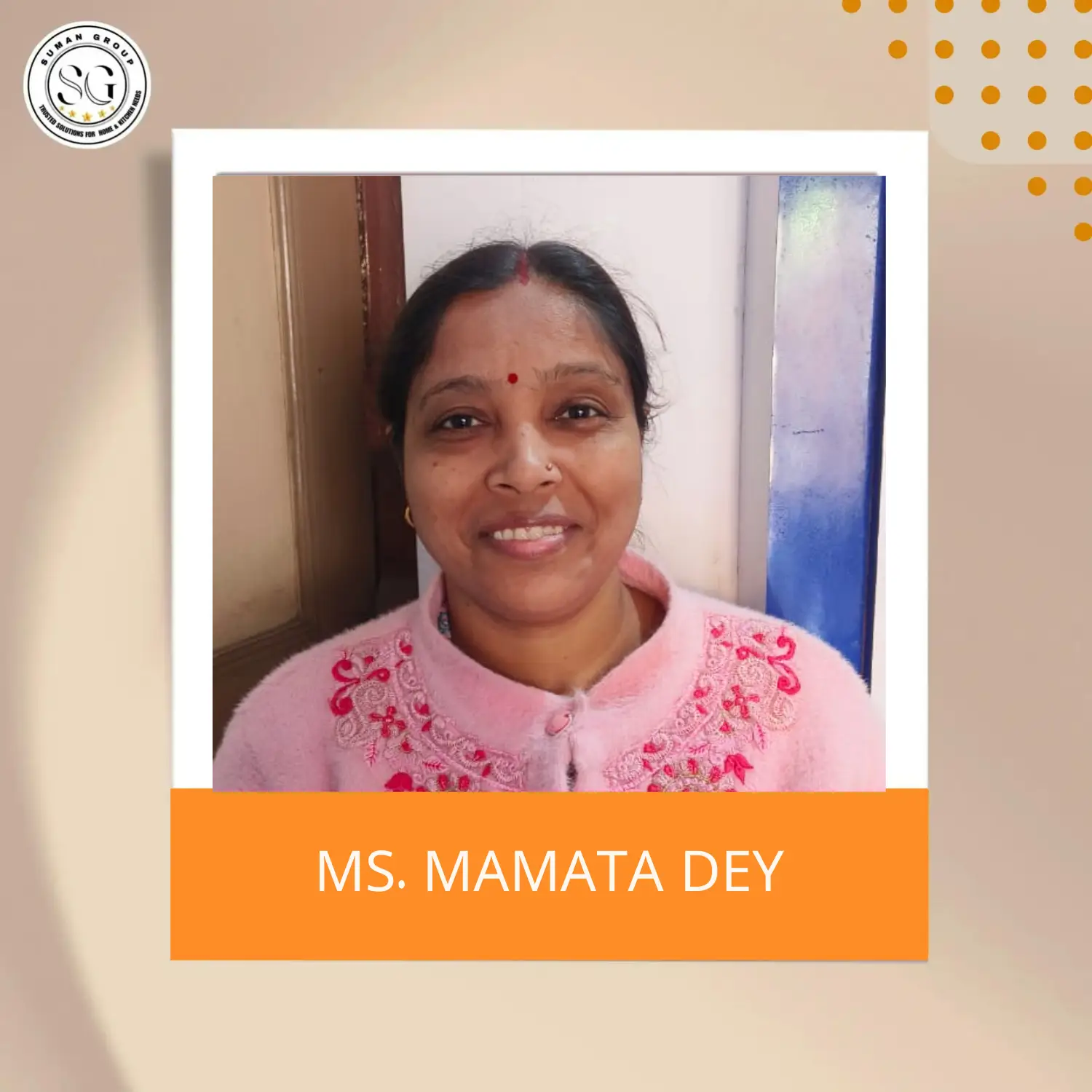 MS. MAMATA DEY - Suman Group